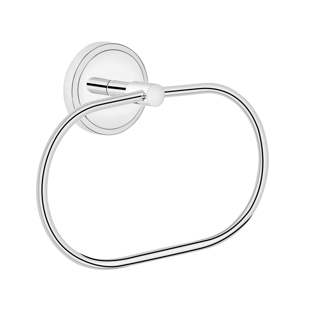Alexin Stainless Steel Self Adhesive Round Towel Ring | Wall Mounted Bathroom Accessories | Durable Napkin Hand Towel Holder for Kitchen, Wash Basin, Home and Hotels